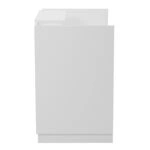 ΓΡΑΦΕΙΟ ΥΠΟΔΟΧΗΣ BARRY HM2152.02 ΜΕΛΑΜΙΝΗ ΣΕ ΛΕΥΚΟ 120x70x110Υεκ.