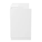 ΓΡΑΦΕΙΟ ΥΠΟΔΟΧΗΣ BARRY HM2153.02 ΜΕΛΑΜΙΝΗ ΣΕ ΛΕΥΚΟ 160x70x110Υεκ.