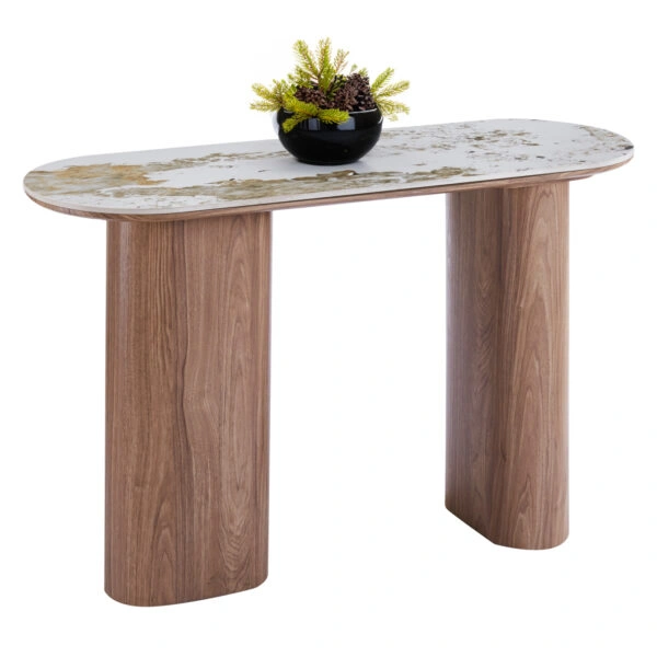 ΚΟΝΣΟΛΑ MARBLEX HM18446 ΚΕΡΑΜΙΚΟ TOP PANDORA--MDF ΠΟΔΙΑ 120x40x76Υεκ