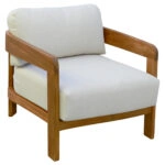 ΠΟΛΥΘΡΟΝΑ LOUNGE ΕΞ.ΧΩΡΟΥ SOLARA HM6513 ΞΥΛΟ ΑΚΑΚΙΑΣ ΦΥΣΙΚΟ-ΜΑΞΙΛΑΡΙΑ ΕΚΡΟΥ 75x75x63Υεκ