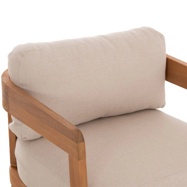 ΠΟΛΥΘΡΟΝΑ LOUNGE ΕΞ.ΧΩΡΟΥ SOLARA HM6513 ΞΥΛΟ ΑΚΑΚΙΑΣ ΦΥΣΙΚΟ-ΜΑΞΙΛΑΡΙΑ ΕΚΡΟΥ 75x75x63Υεκ
