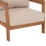 ΠΟΛΥΘΡΟΝΑ LOUNGE ΕΞ.ΧΩΡΟΥ SOLARA HM6513 ΞΥΛΟ ΑΚΑΚΙΑΣ ΦΥΣΙΚΟ-ΜΑΞΙΛΑΡΙΑ ΕΚΡΟΥ 75x75x63Υεκ