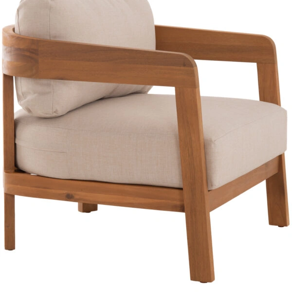 ΠΟΛΥΘΡΟΝΑ LOUNGE ΕΞ.ΧΩΡΟΥ SOLARA HM6513 ΞΥΛΟ ΑΚΑΚΙΑΣ ΦΥΣΙΚΟ-ΜΑΞΙΛΑΡΙΑ ΕΚΡΟΥ 75x75x63Υεκ