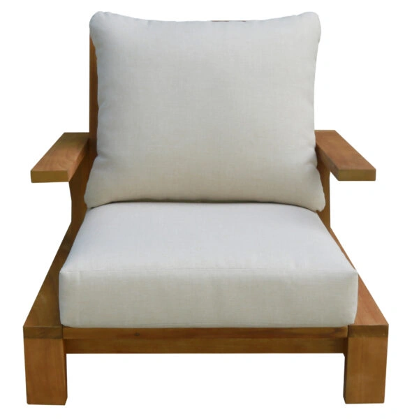 ΠΟΛΥΘΡΟΝΑ LOUNGE MIREX HM6641 ΞΥΛΟ ΑΚΑΚΙΑΣ ΦΥΣΙΚΟ-ΕΚΡΟΥ ΜΑΞΙΛΑΡΙΑ 81x96x68Υεκ