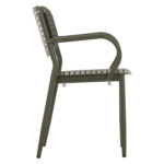 ΠΟΛΥΘΡΟΝΑ ΤΡΑΠΕΖΑΡΙΑΣ HILLIARD HM6644.07 ΑΛΟΥΜΙΝΙΟ ΣΕ OLIVE GREEN 56x58x80Υεκ