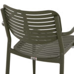ΠΟΛΥΘΡΟΝΑ ΤΡΑΠΕΖΑΡΙΑΣ HILLIARD HM6644.07 ΑΛΟΥΜΙΝΙΟ ΣΕ OLIVE GREEN 56x58x80Υεκ