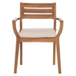 ΠΟΛΥΘΡΟΝΑ STACKER HM6543 ΞΥΛΟ ΑΚΑΚΙΑΣ ΦΥΣΙΚΟ--ΜΑΞΙΛΑΡΙ ΑΝΟΙΧΤΟ ΓΚΡΙ 54x61x85Υεκ.