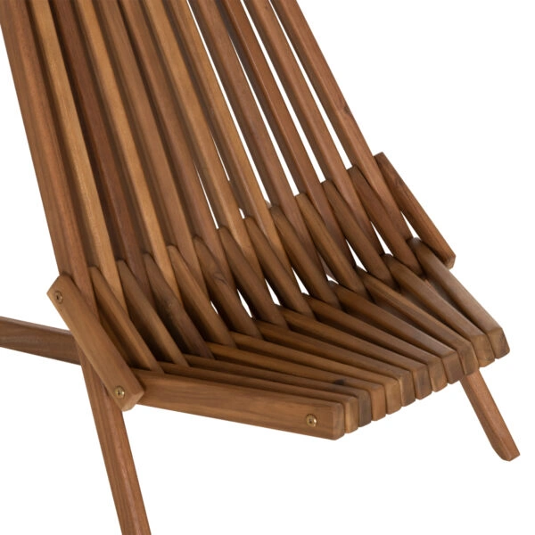 ΠΟΛΥΘΡΟΝΑ LOUNGE ΜΕ ΜΑΞΙΛΑΡΑΚΙ ΠΤΥΣΣΟΜΕΝΗ SHIGAN HM6530 ΞΥΛΟ ΑΚΑΚΙΑΣ 88x59x82.5Υεκ