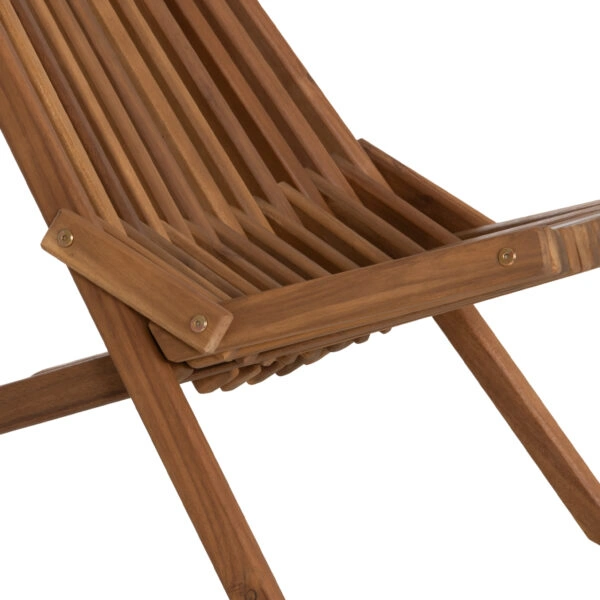 ΠΟΛΥΘΡΟΝΑ LOUNGE ΜΕ ΜΑΞΙΛΑΡΑΚΙ ΠΤΥΣΣΟΜΕΝΗ SHIGAN HM6530 ΞΥΛΟ ΑΚΑΚΙΑΣ 88x59x82.5Υεκ