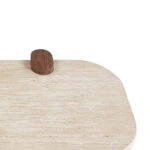 ΤΡΑΠΕΖΙ ΣΑΛΟΝΙΟΥ ARDEN HM18435 MDF TOP ΟΨΗ ΤΡΑΒΕΡΤΙΝΑΣ-MDF ΠΟΔΙΑ ΚΑΡΥΔΙ 120x60x40Υεκ
