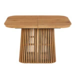 ΤΡΑΠΕΖΙ ΤΡΑΠΕΖΑΡΙΑΣ ΕΠΕΚΤΕΙΝΟΜΕΝΟ VERLO HM18436 MDF ΣΕ ΦΥΣΙΚΟ 120/150/180x90x75Υεκ.