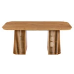 ΤΡΑΠΕΖΙ ΤΡΑΠΕΖΑΡΙΑΣ ΕΠΕΚΤΕΙΝΟΜΕΝΟ VERLO HM18436 MDF ΣΕ ΦΥΣΙΚΟ 120/150/180x90x75Υεκ.
