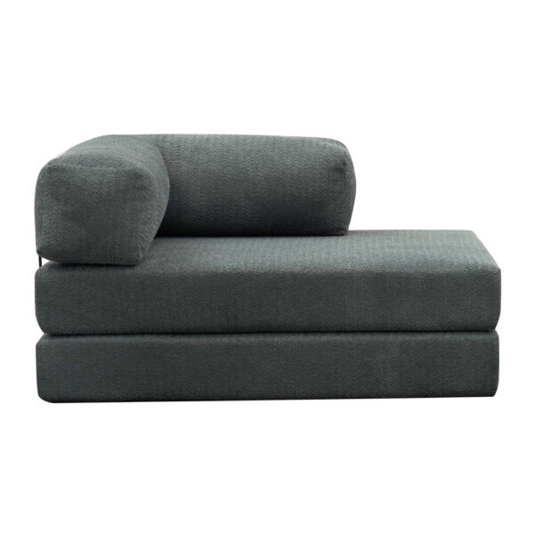 Καναπές - κρεβάτι Comfort Megapap διθέσιος υφασμάτινος χρώμα μέντα 140x95x75εκ.