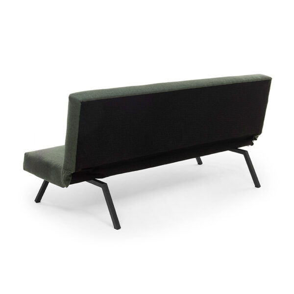 Καναπές - Κρεβάτι Zola Megapap τριθέσιος υφασμάτινος χρώμα πράσινο 180x64x78εκ.