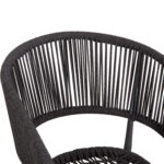 ΠΟΛΥΘΡΟΝΑ ΑΛΟΥΜΙΝΙΟΥ EULO HM5783.21 ΓΚΡΙ-ΤWISTED RATTAN ΓΚΡΙ 57x63x77Υεκ.