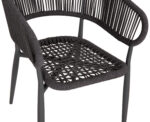ΠΟΛΥΘΡΟΝΑ ΑΛΟΥΜΙΝΙΟΥ EULO HM5783.21 ΓΚΡΙ-ΤWISTED RATTAN ΓΚΡΙ 57x63x77Υεκ.