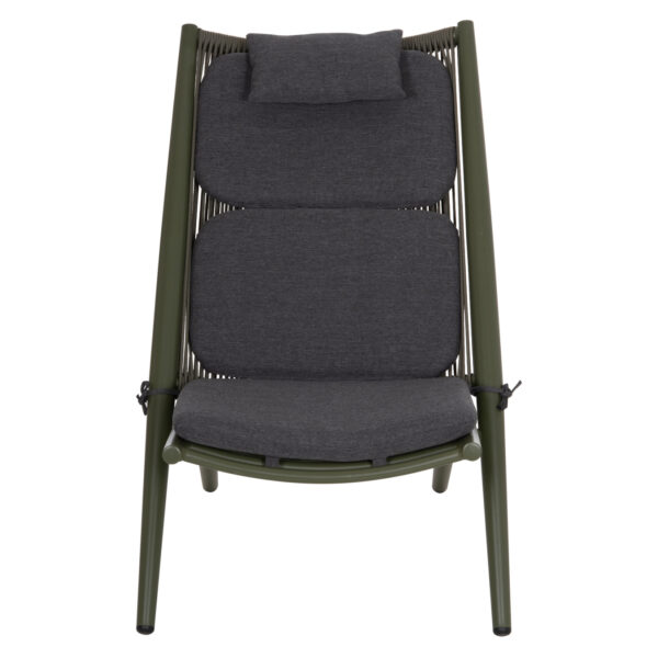 ΠΟΛΥΘΡΟΝΑ RELAX REMUS HM6642.07 ΑΛΟΥΜΙΝΙΟ & ΣΧΟΙΝΙ OLEFIN ΣΕ OLIVE GREEN 63x87x94Υεκ