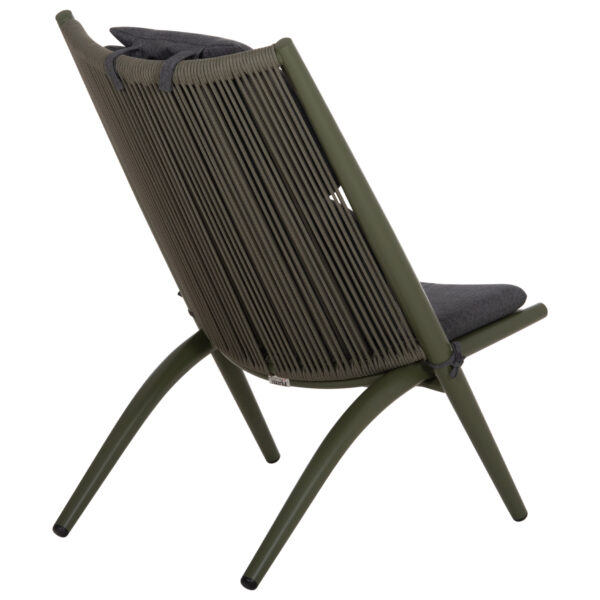 ΠΟΛΥΘΡΟΝΑ RELAX REMUS HM6642.07 ΑΛΟΥΜΙΝΙΟ & ΣΧΟΙΝΙ OLEFIN ΣΕ OLIVE GREEN 63x87x94Υεκ