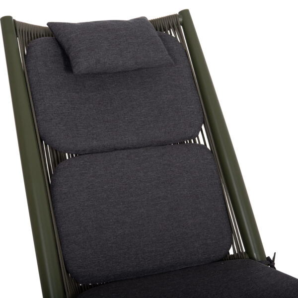 ΠΟΛΥΘΡΟΝΑ RELAX REMUS HM6642.07 ΑΛΟΥΜΙΝΙΟ & ΣΧΟΙΝΙ OLEFIN ΣΕ OLIVE GREEN 63x87x94Υεκ