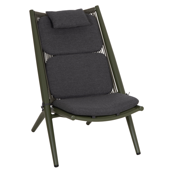 ΠΟΛΥΘΡΟΝΑ RELAX REMUS HM6642.07 ΑΛΟΥΜΙΝΙΟ & ΣΧΟΙΝΙ OLEFIN ΣΕ OLIVE GREEN 63x87x94Υεκ