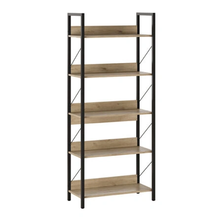 Βιβλιοθήκη Connect χρώμα florida oak 73x35x172εκ.