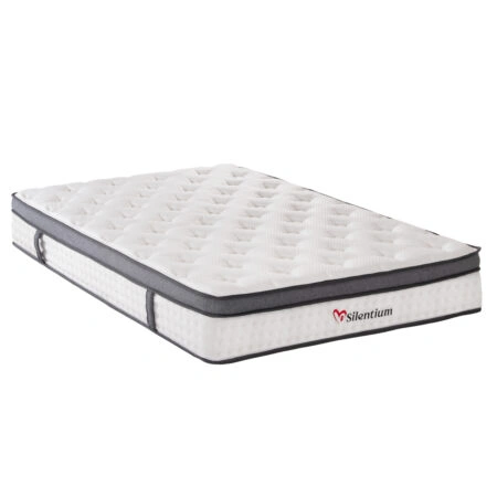 ΣΤΡΩΜΑ ΔΙΠΛΟ SILENTIUM POCKET SPRINGS–ΛΕΥΚΟ 150x200x30Υεκ.