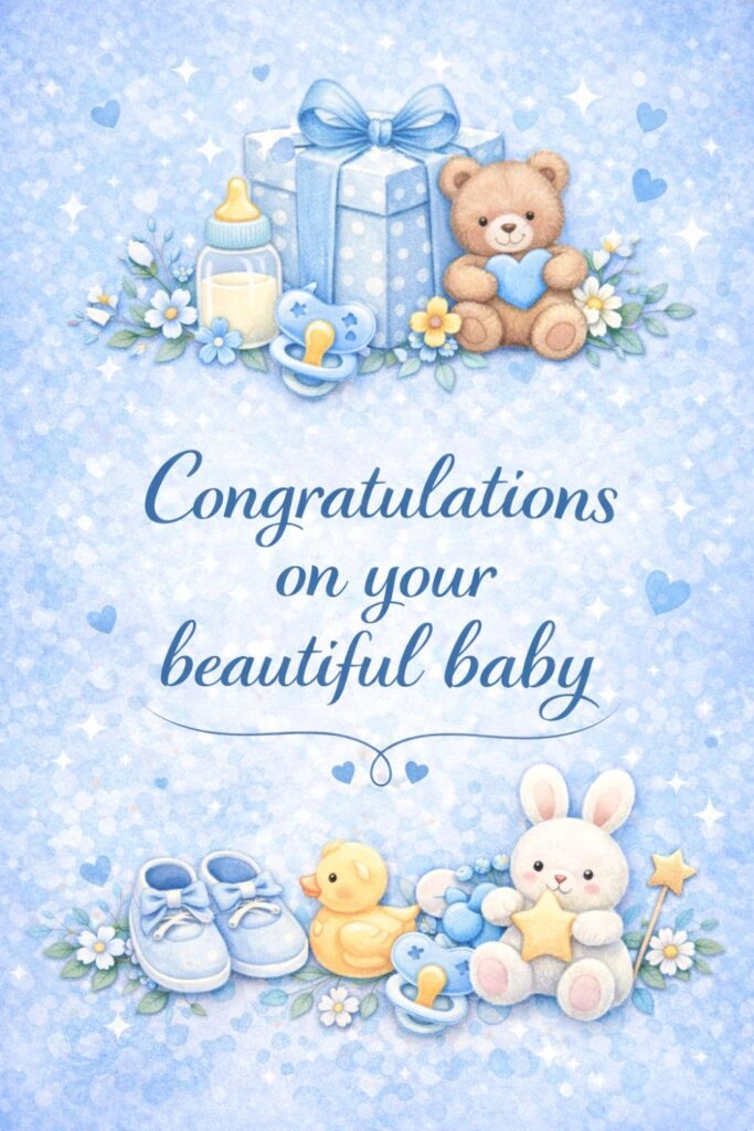 congratulatiobs baby Ευχές για νεογέννητο στα αγγλικά