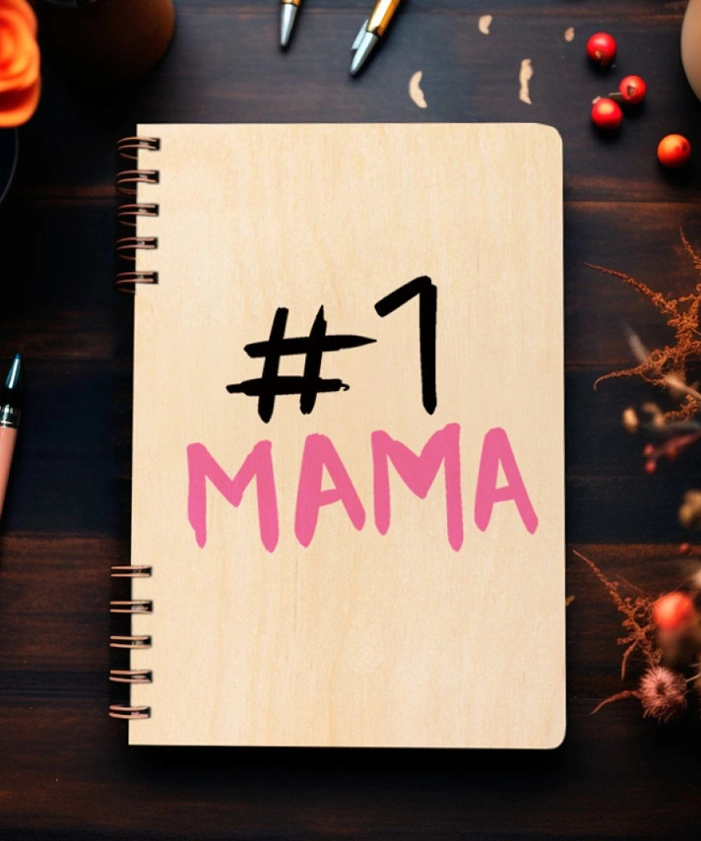 Ξύλινο Ημερολόγιο #1 Μαμά