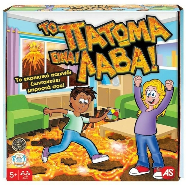 Επιτραπέζιο Το Πάτωμα Είναι Λάβα