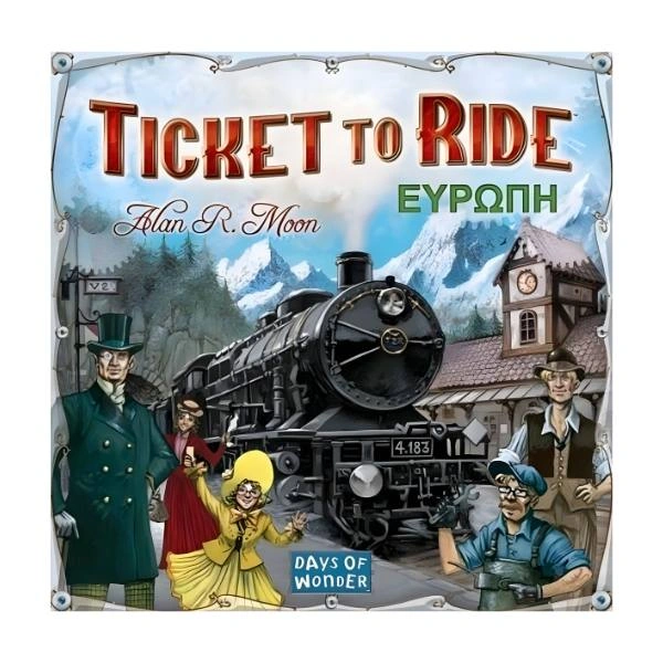 Επιτραπέζιο Ticket To Ride Ευρώπη