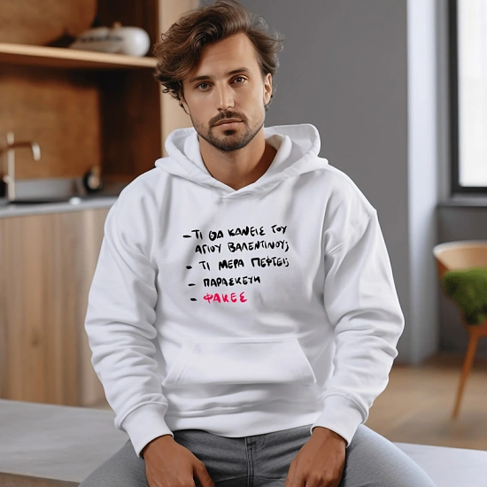 Αστείο Φούτερ Αγίου Βαλεντίνου "Φακές"