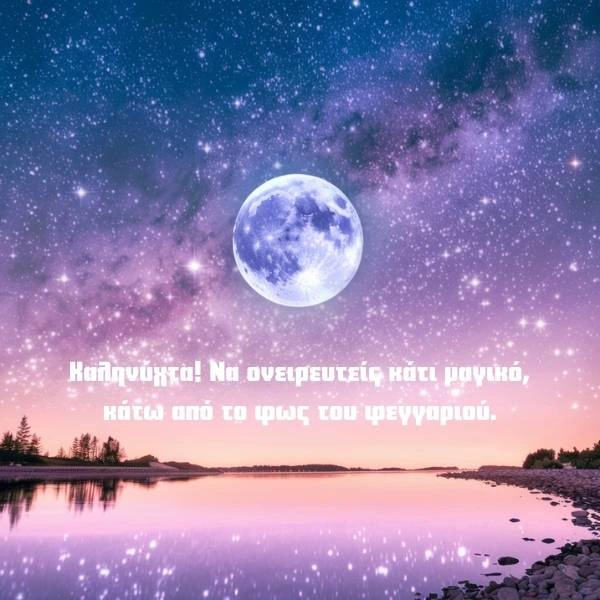 Καληνύχτα στα αστέρια