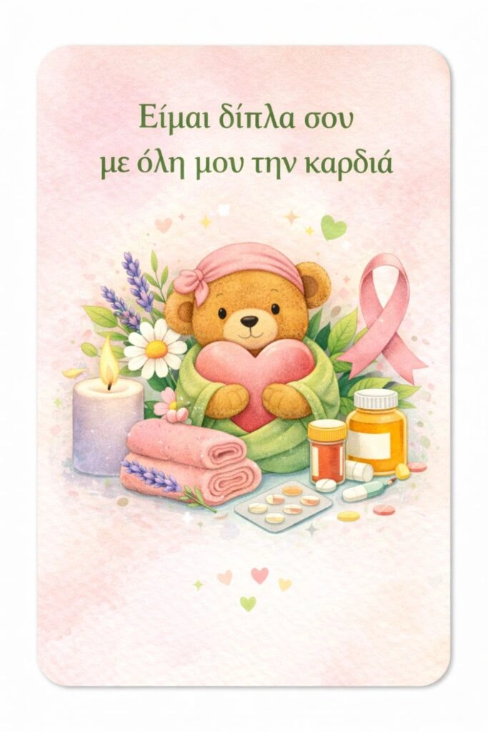 Είμαι δίπλα σου με όλη μου την καρδιά