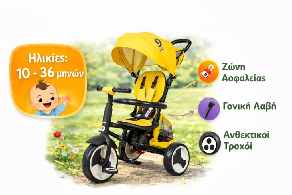 Τα καλύτερα τρίκυκλα για μικρά παιδιά