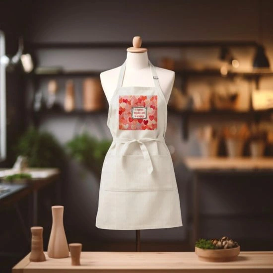 Ποδιά Κουζίνας O ερωτας περνάει απο το στομάχι