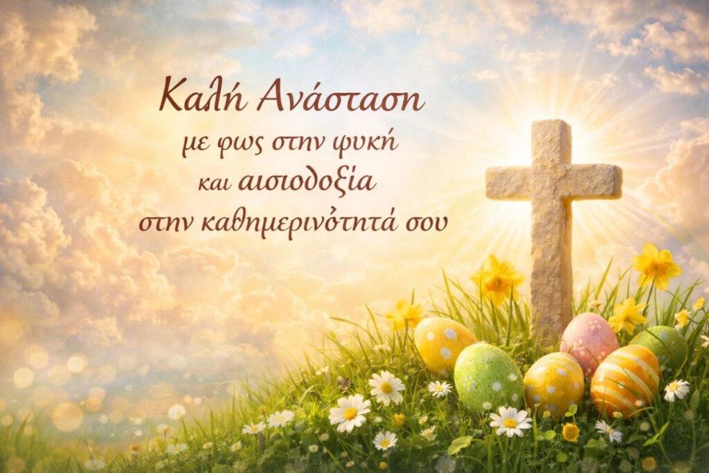 Ευχές για το Πάσχα και την Ανάσταση