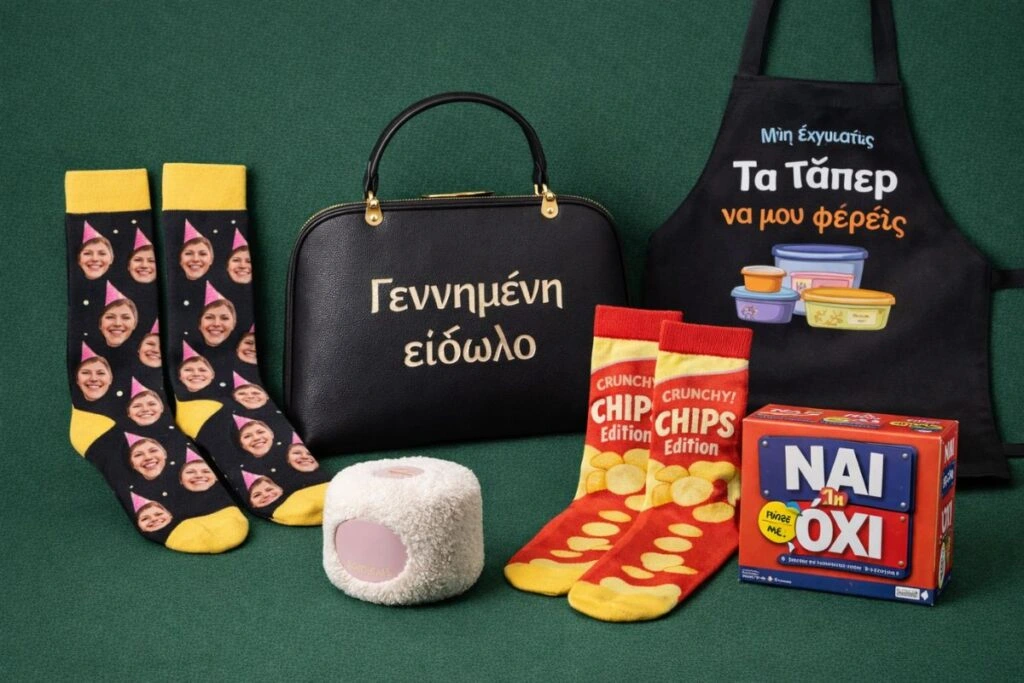 Αστεία δώρα γενεθλίων για γυναίκα