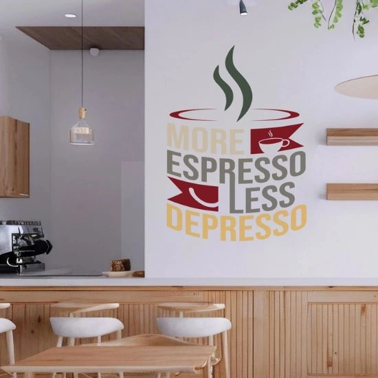 Aυτοκόλλητο Τοίχου More Espresso