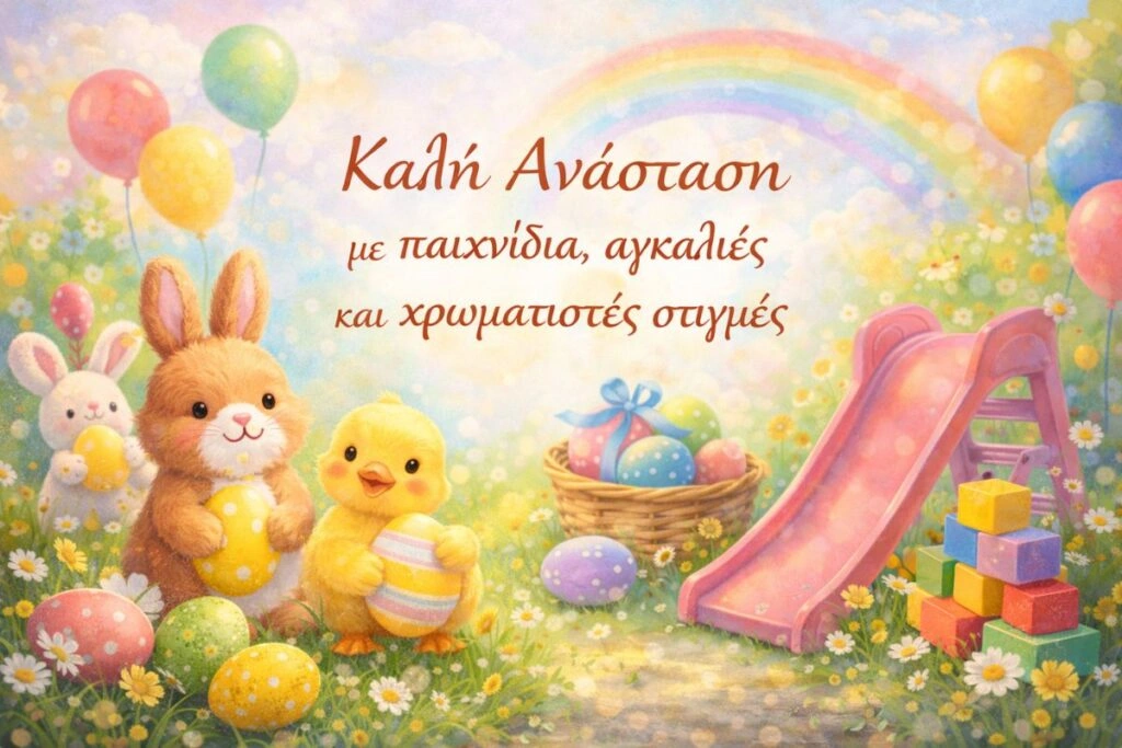 Ευχές για παιδιά σε νηπιαγωγείο