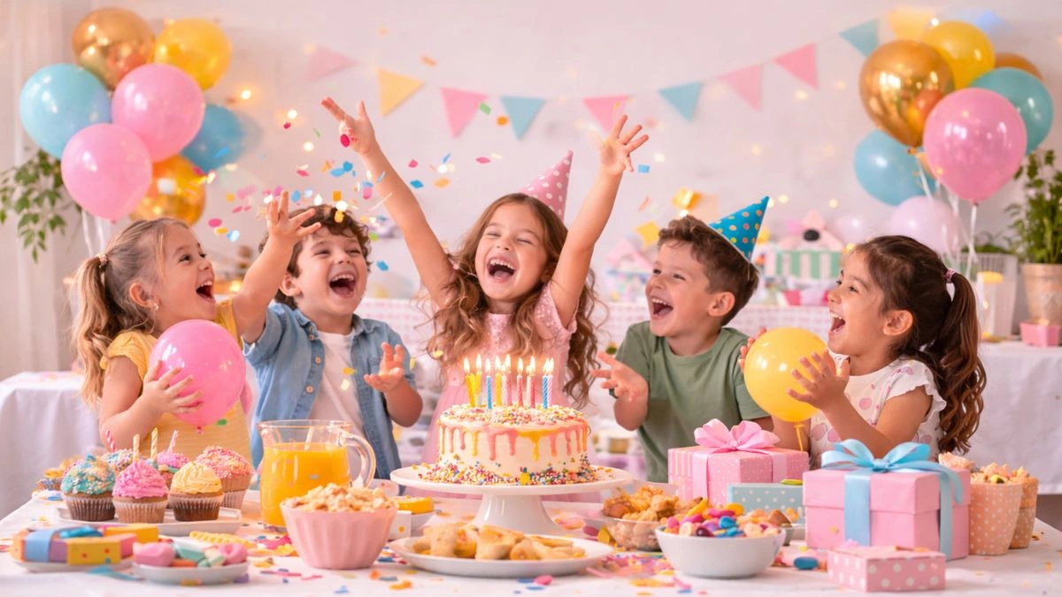 Ιδέες για παιδικό πάρτι γενεθλίων στο σπίτι χωρίς αγχος