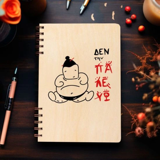 Ξύλινο Ημερολόγιο Δεν την παλεύω