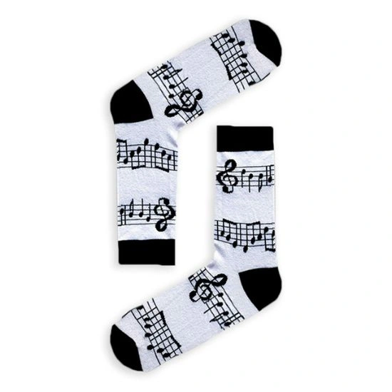 Unisex κάλτσες με μουσικές νότες