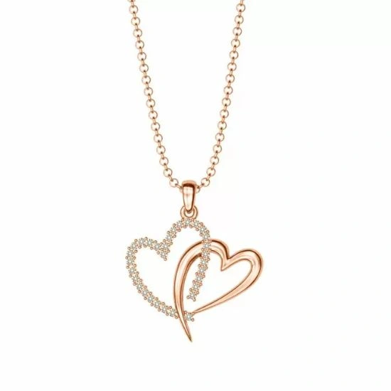Κολιέ με Καρδιές Swarovksι