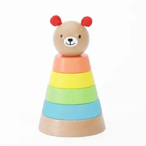 Ξύλινη πυραμίδα στοίβαξης Αρκουδάκι