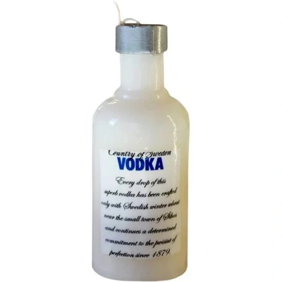 Χειροποίητη Πασχαλινή Λαμπάδα Βότκα Μίνι