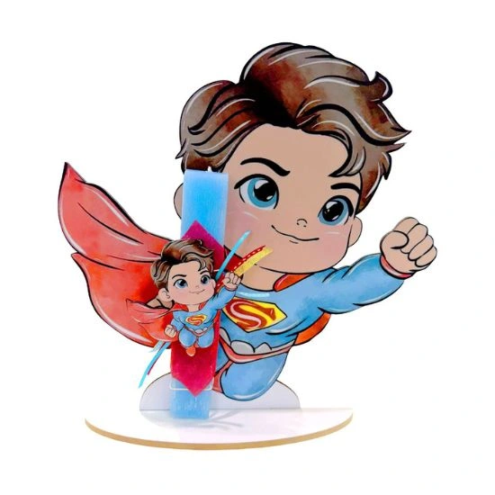 Λαμπάδα Πασχαλινή Superman