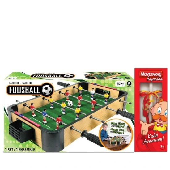 Λαμπάδα MAM Ξύλινο Ποδοσφαιράκι