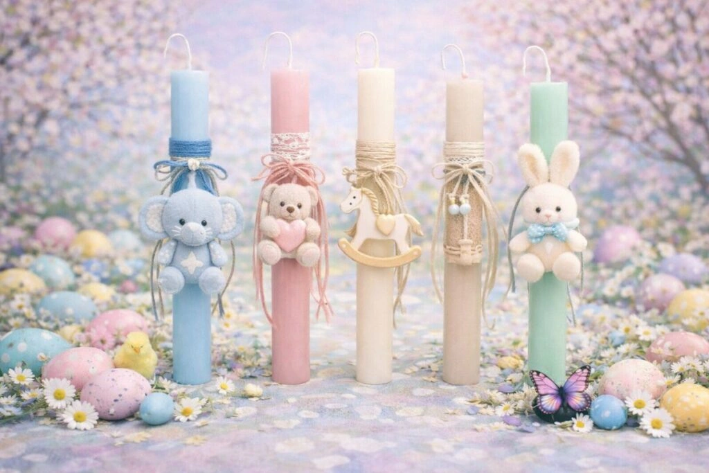 Η πρώτη πασχαλινή λαμπάδα