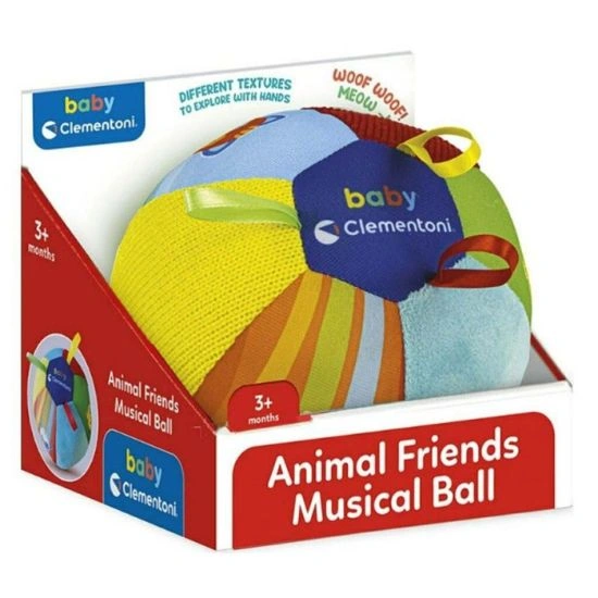 Μαλακή Μουσική Μπάλα Με Ζωάκια