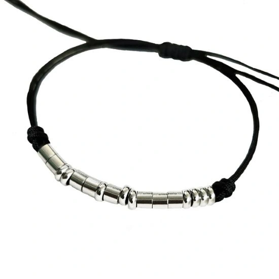 Μαύρο βραχιόλι με μυστικό μήνυμα